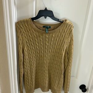 Used Gold Polo Lauren sweater